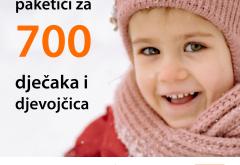 Bingo i World Vision BiH daruju novogodišnje paketiće za 700 ranjive djece u BiH